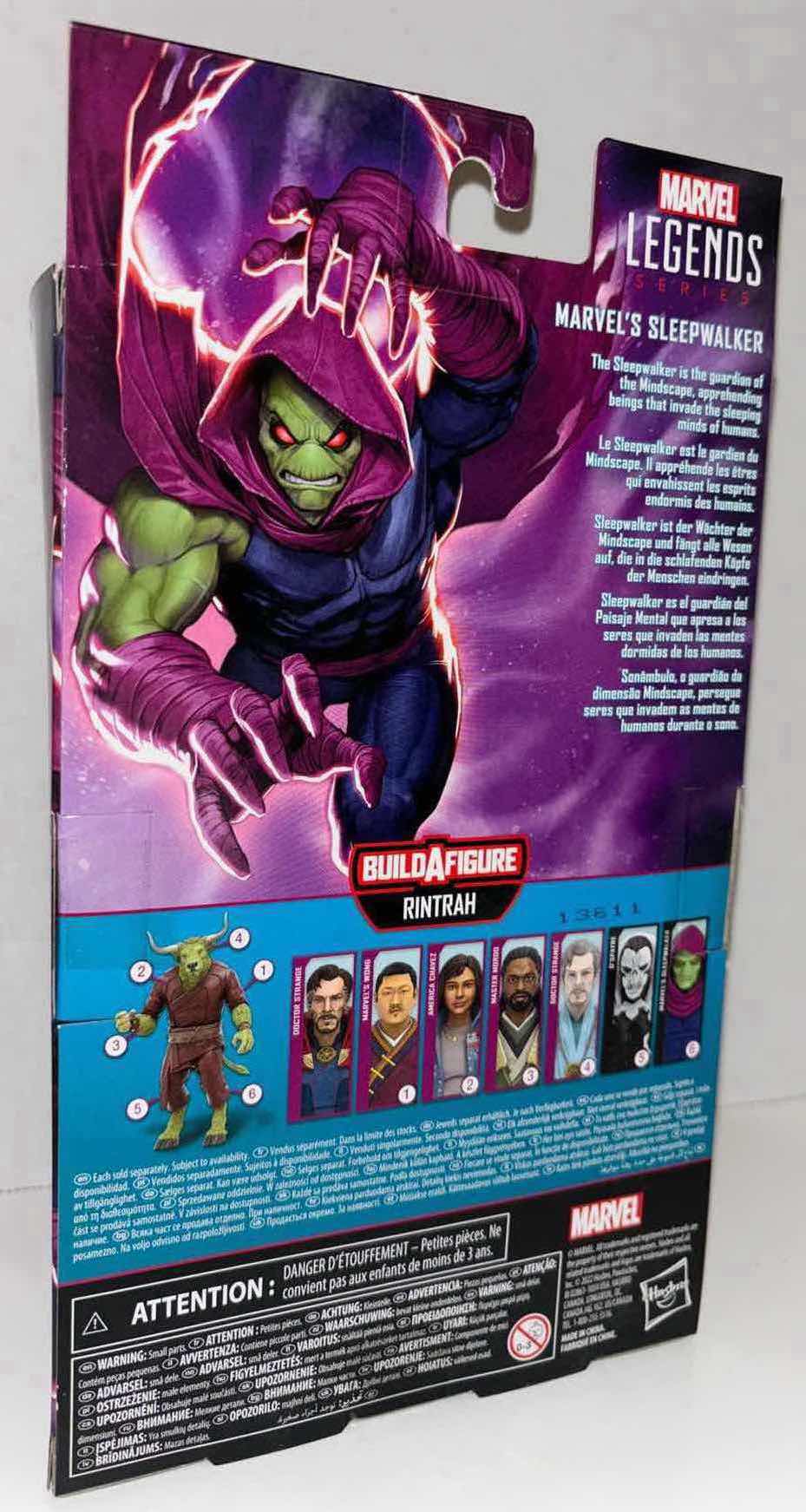 Photo 2 of NEW HASBRO LEGENDS SERIES MARVEL ACTION FIGURE, “MARVEL’S SLEEPWALKER”