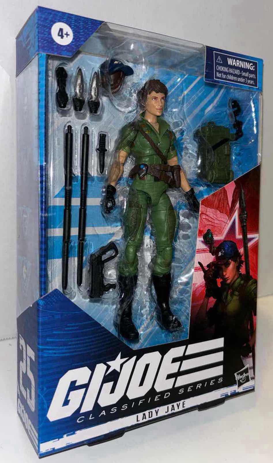 Photo 1 of NEW HASBRO G.I. JOE CLASSIFIED SERIES #25 “LADY JAYE” ACTION FIGURE & ACCESSORIES