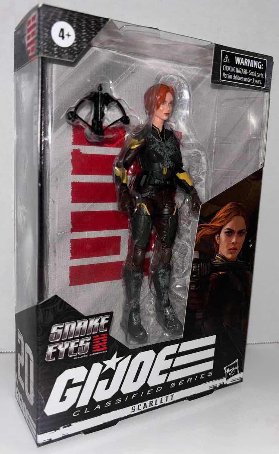 Photo 1 of NEW HASBRO G.I. JOE CLASSIFIED SERIES #20 “SCARLETT” ACTION FIGURE & ACCESSORIES