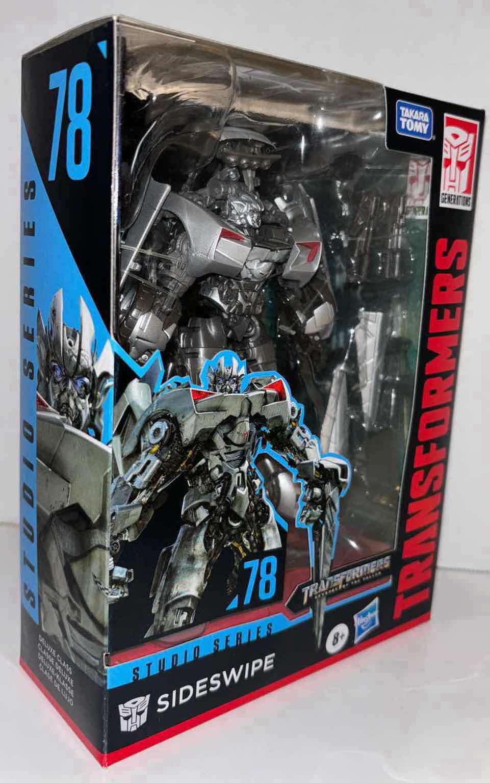 Photo 1 of NEW HASBRO TAKARA TOMY TRANSFORMERS DELUXE CLASS STUDIO SERIES REVENGE OF THE FALLEN #78 “SIDESWIPE” ACTION FIGURE & ACCESSORIES