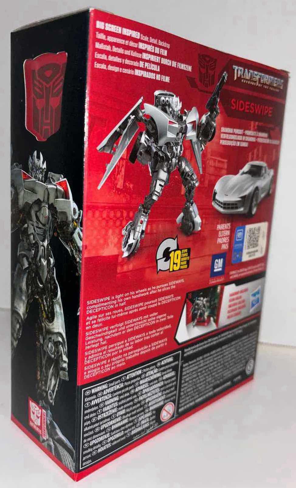 Photo 2 of NEW HASBRO TAKARA TOMY TRANSFORMERS DELUXE CLASS STUDIO SERIES REVENGE OF THE FALLEN #78 “SIDESWIPE” ACTION FIGURE & ACCESSORIES