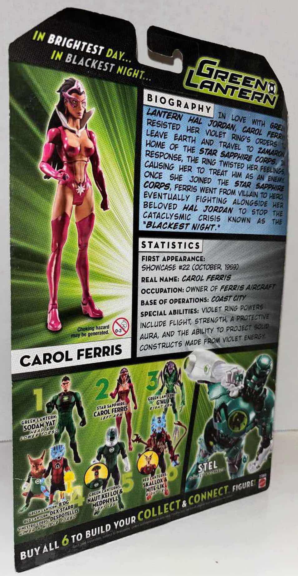 Photo 2 of NEW 2010 MATTEL DC UNIVERSE CLASSICS ACTION FIGURE, STAR SAPPHIRE: “CAROL FERRIS” (WAVE 2 FIGURE 2)