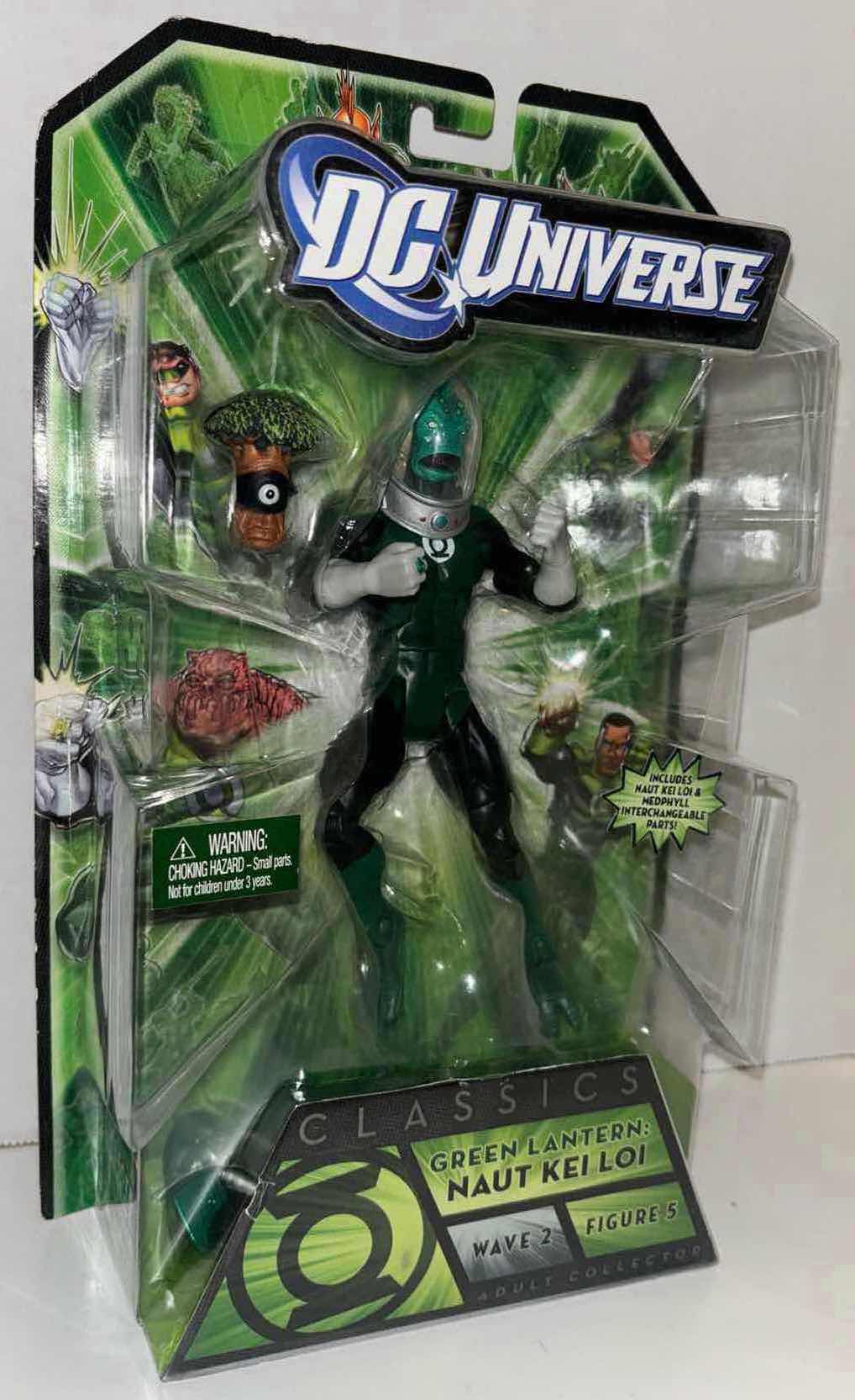 Photo 1 of NEW 2010 MATTEL DC UNIVERSE CLASSICS ACTION FIGURE, GREEN LANTERN: “NAUT KEI LOI” (WAVE 2 FIGURE 5)