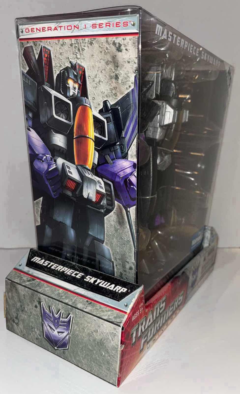 Photo 2 of NEW 2009 HASBRO 25TH ANNIVERSARY 1984-2009 TRANSFORMERS UNIVERSE ROBOTS IN DISGUISE MASTERPIECE SKYWARP WALMART EXCLUSIVE ACTION FIGURE