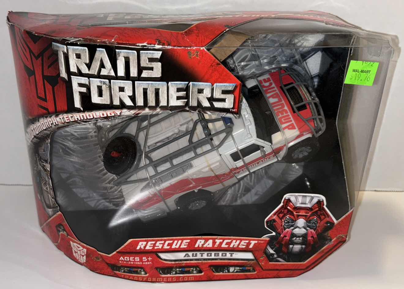 Photo 1 of NEW 2007 HASBRO TRANSFORMERS AUTOMORPH TECHNOLOGY VOYAGER CLASS AUTOBOT RESCUE HATCHET ACTION FIGURE