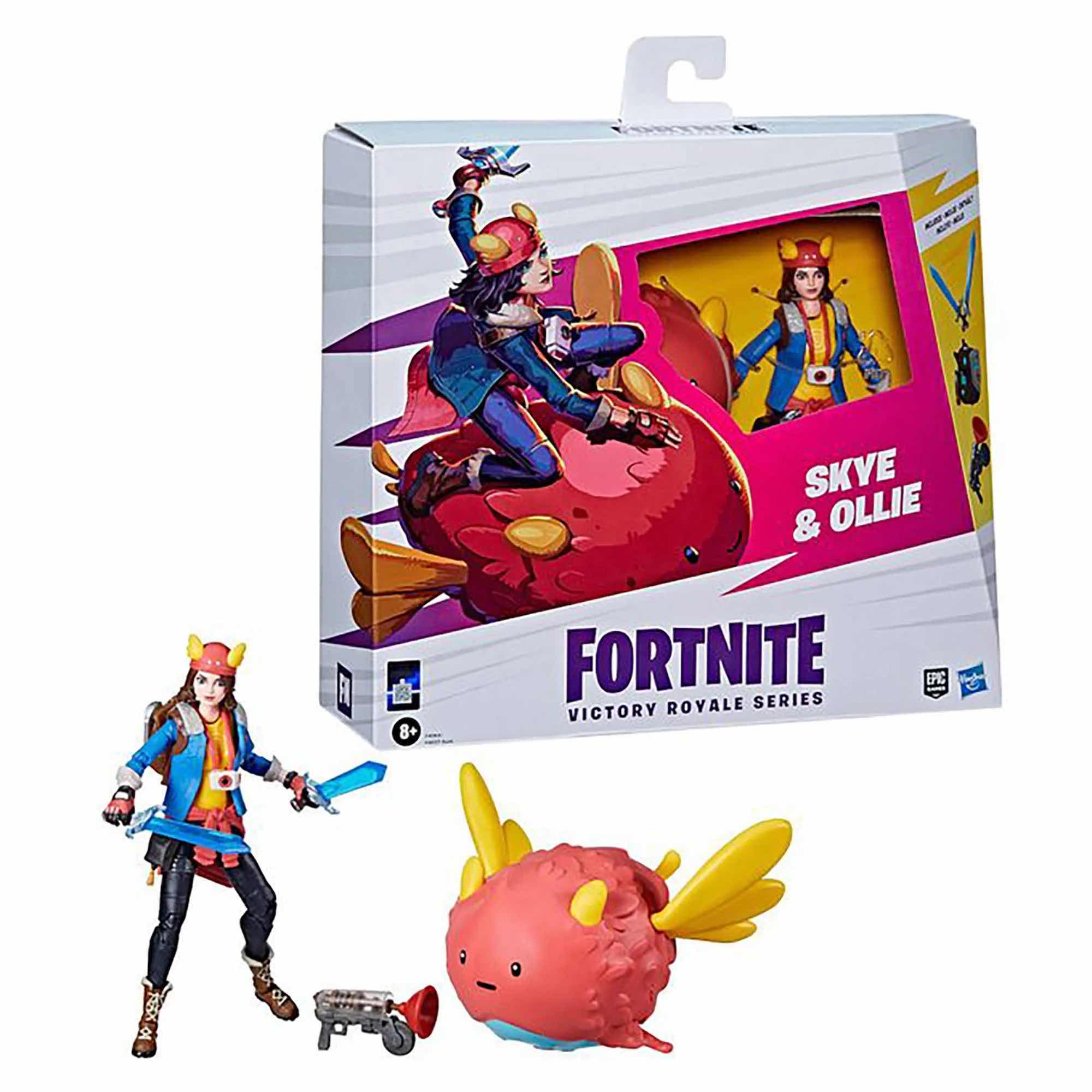 Photo 1 of NEW HASBRO FORTNITE VICTORY ROYALE SERIES “SKYE & OLLIE” COLLECTIBLE ACTION FIGURE & ACCESSORIES