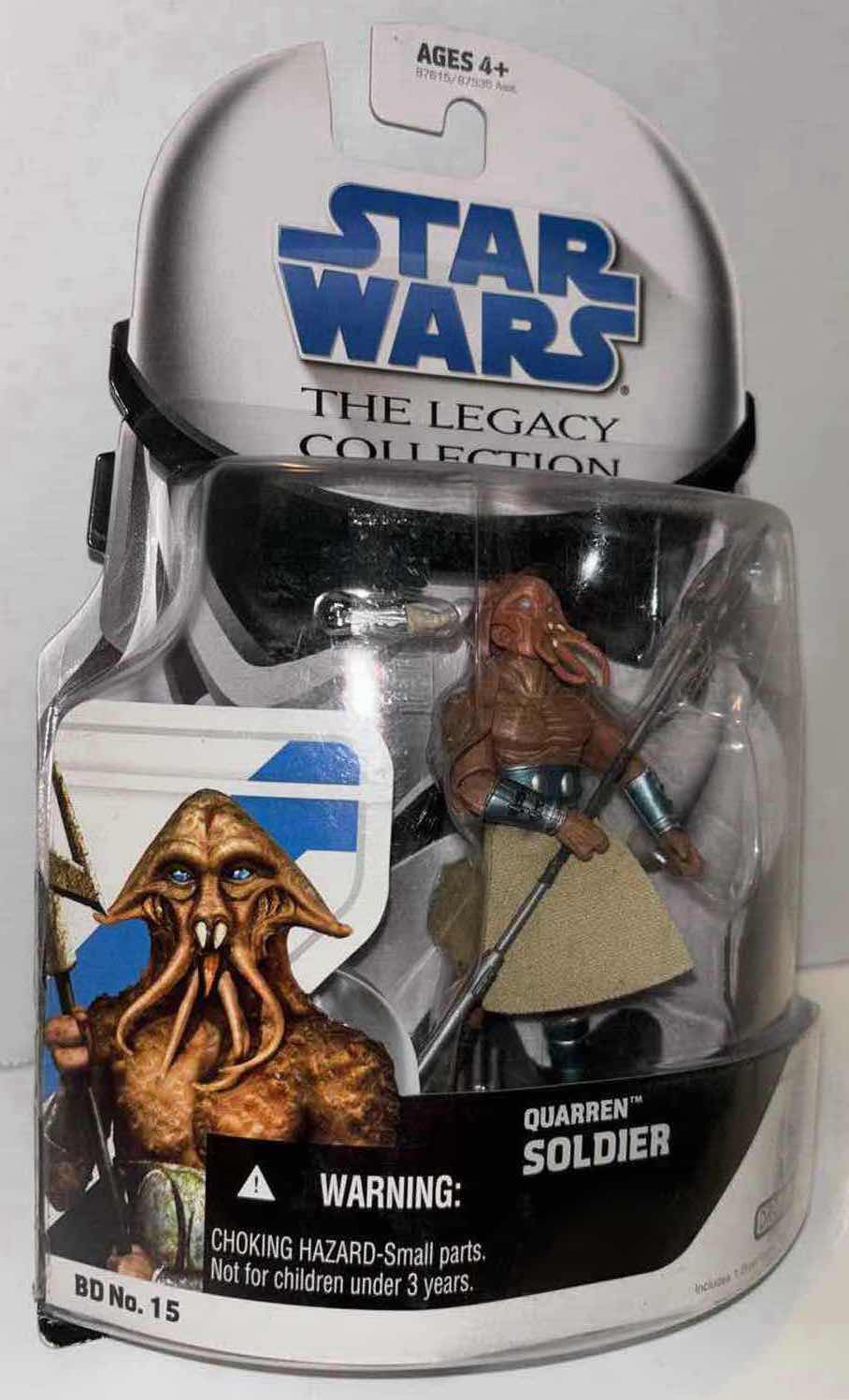 Photo 1 of NEW 2008 HASBRO STAR WARS THE LEGACY COLLECTION “QUARREN SOLDIER” ACTION FIGURE & ACCESSORIES