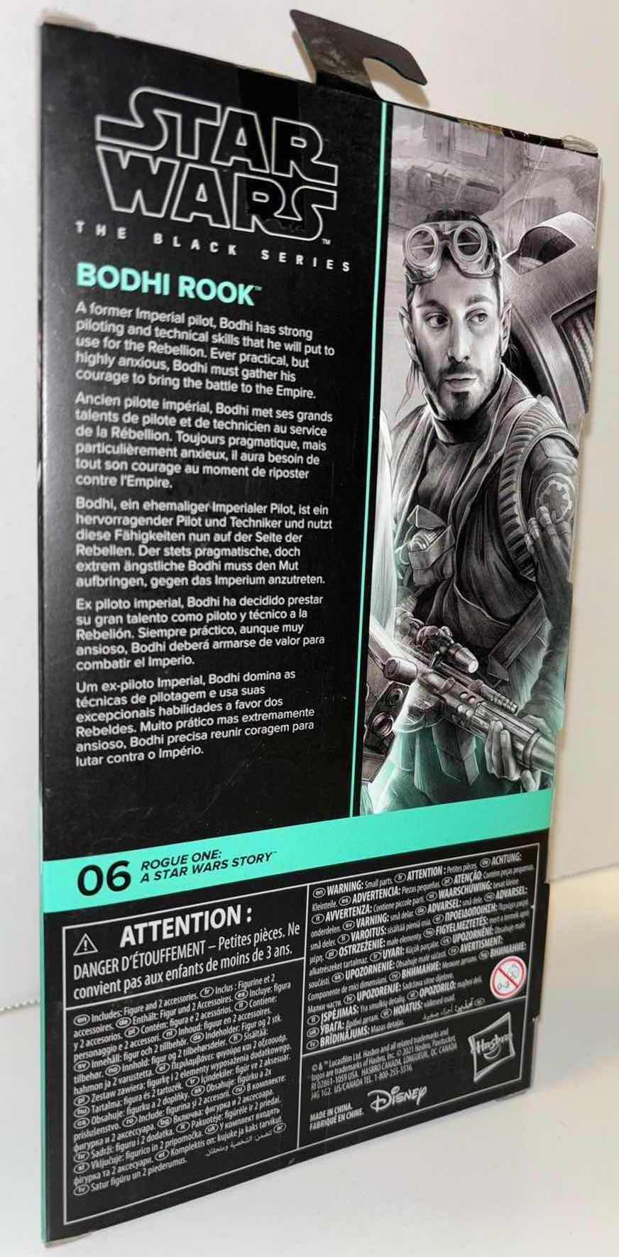 Photo 2 of NEW HASBRO STAR WARS THE BLACK SERIES ROGUE ONE: A STAR WARS STORY ”BODHI ROOK” ACTION FIGURE & ACCESSORIES