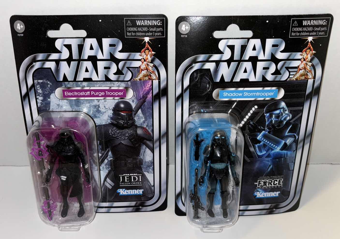 Photo 1 of NEW 2-PACK HASBRO KENNER STARS WARS THE VINTAGE COLLECTION “ELECTROSTAFF PURGE TROOPER & SHADOW STORMTROOPER”