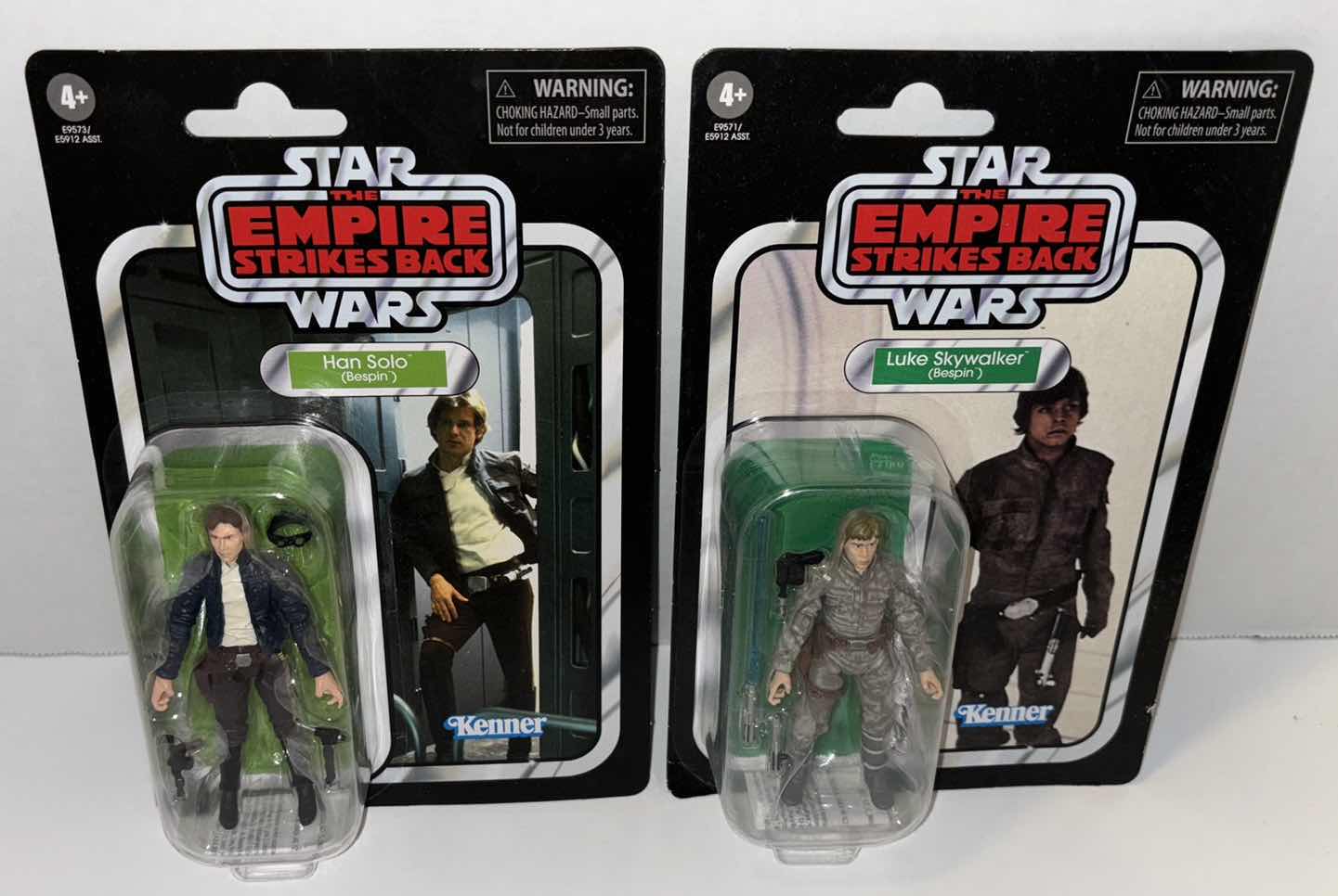 Photo 1 of NEW 2-PACK HASBRO KENNER STARS WARS THE EMPIRE STIKES BACK THE VINTAGE COLLECTION “HAN SOLO (BESPIN) & LUKE SKYWALKER (BESPIN)”