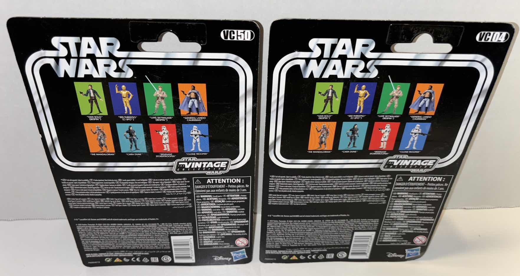 Photo 2 of NEW 2-PACK HASBRO KENNER STARS WARS THE EMPIRE STIKES BACK THE VINTAGE COLLECTION “HAN SOLO (BESPIN) & LUKE SKYWALKER (BESPIN)”