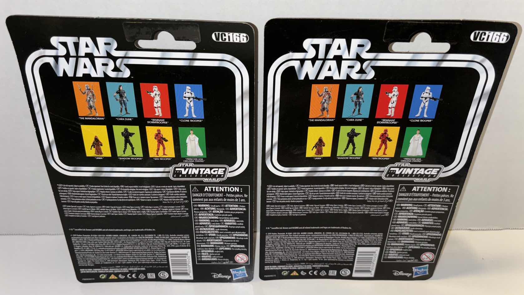 Photo 2 of NEW 2-PACK HASBRO KENNER STARS WARS THE VINTAGE COLLECTION “THE MANDALORIAN”