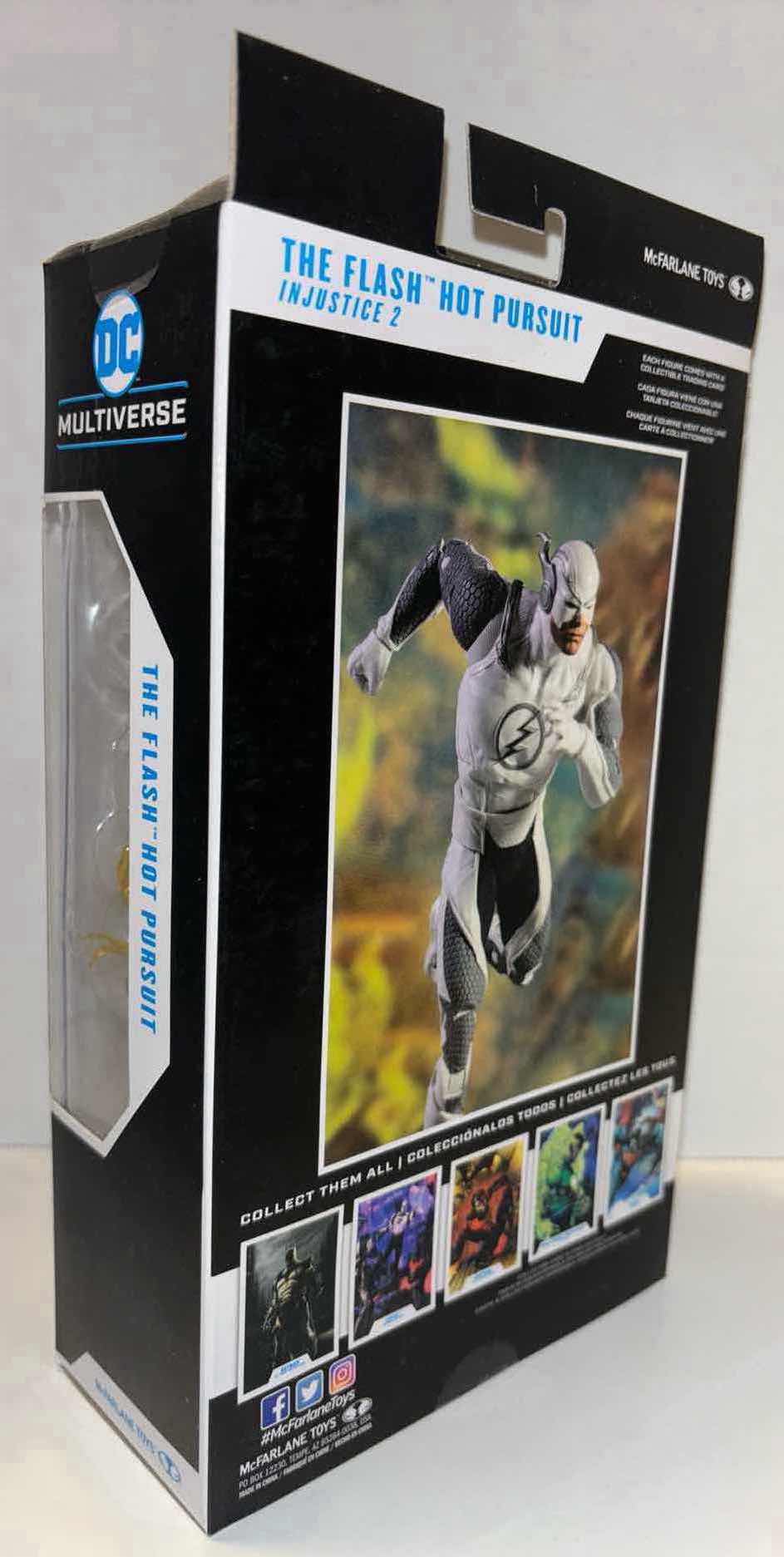 Photo 2 of NEW MCFARLANE TOYS DC MULTIVERSE ACTION FIGURE & ACCESSORIES, INJUSTICE 2: “THE FLASH HOT PURSUIT”