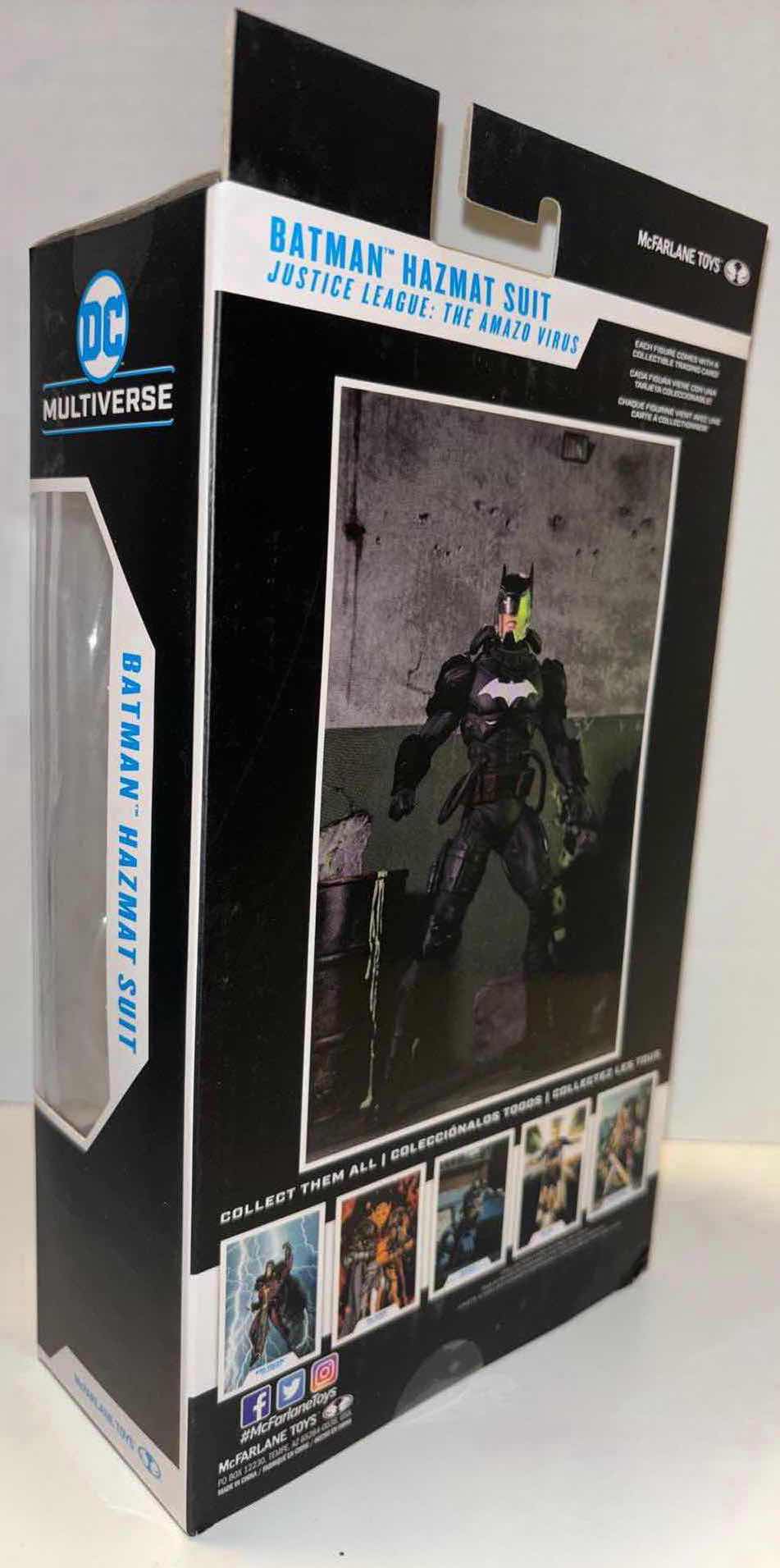 Photo 2 of NEW MCFARLANE TOYS DC MULTIVERSE ACTION FIGURE & ACCESSORIES, JUSTICE LEAGUE: THE AMAZO VIRUS “BATMAN HAZMAT SUIT”