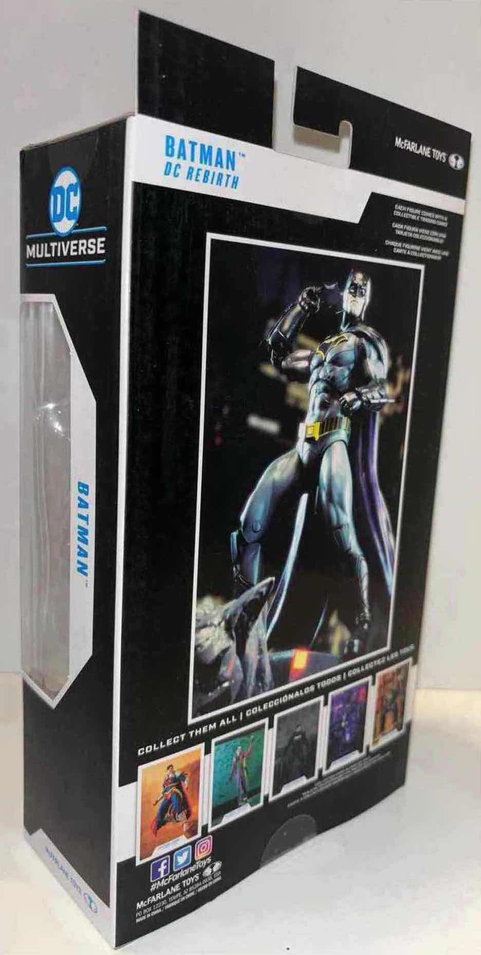 Photo 3 of NEW 2-PACK MCFARLANE TOYS DC MULTIVERSE ACTION FIGURE & ACCESSORIES, DC REBIRTH: “BATMAN” & DESIGNED BY TODD MCFARLANE “WONDER WOMAN”