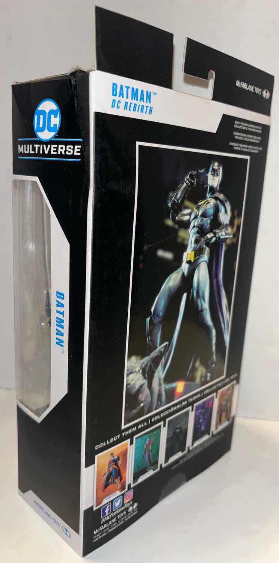 Photo 3 of NEW 2-PACK MCFARLANE TOYS DC MULTIVERSE ACTION FIGURE & ACCESSORIES, DC REBIRTH: “BATMAN” & DESIGNED BY TODD MCFARLANE “WONDER WOMAN”