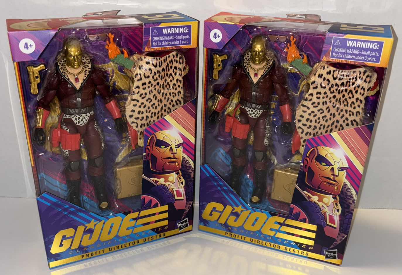 Photo 1 of NEW 2-PACK HASBRO G.I. JOE CLASSIFIED SERIES #15 "PROFIT DIRECTOR DESTRO" ACTION FIGURE & ACCESSORIES