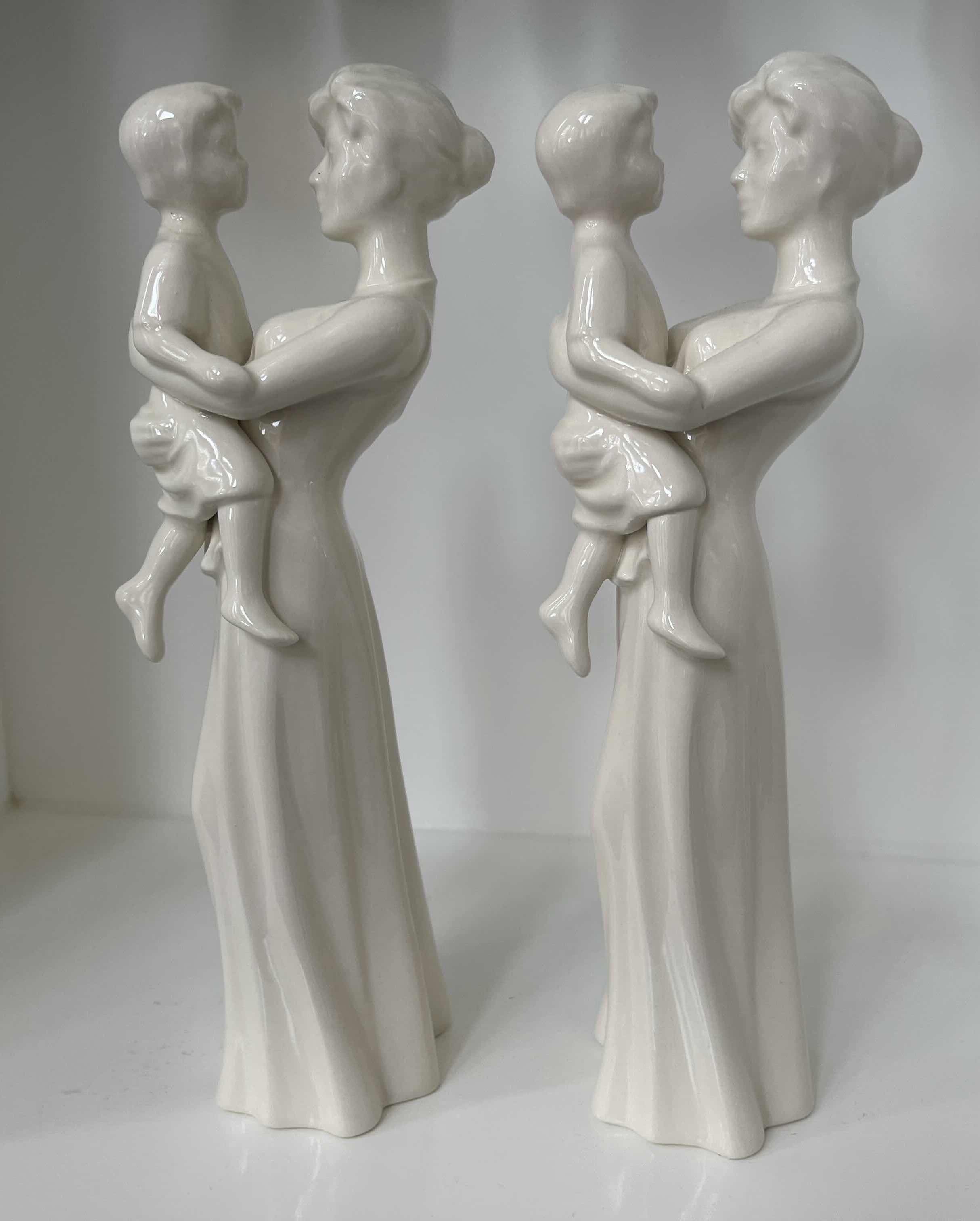 Photo 2 of MOTHER AND SON FIGURINE 11.5” PORCELAIN