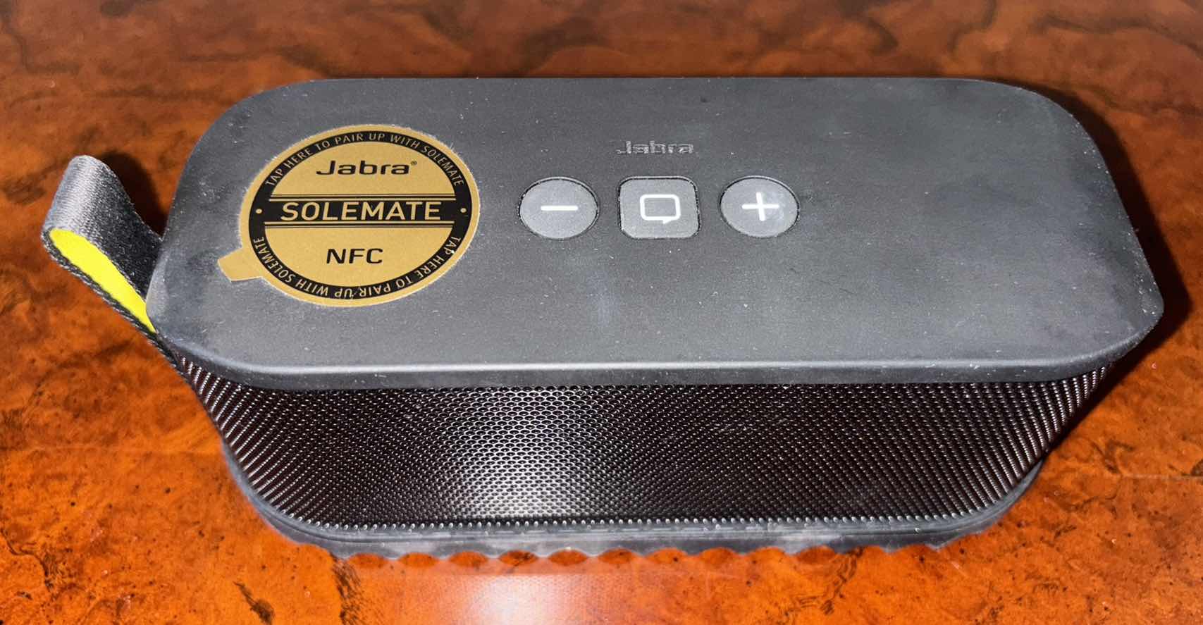 Photo 2 of JABRA ‘SOLEMATE’ BLUETOOTH SPEAKER W USB CORD & AC/DC ADAPTER W USB CAR CHARGER