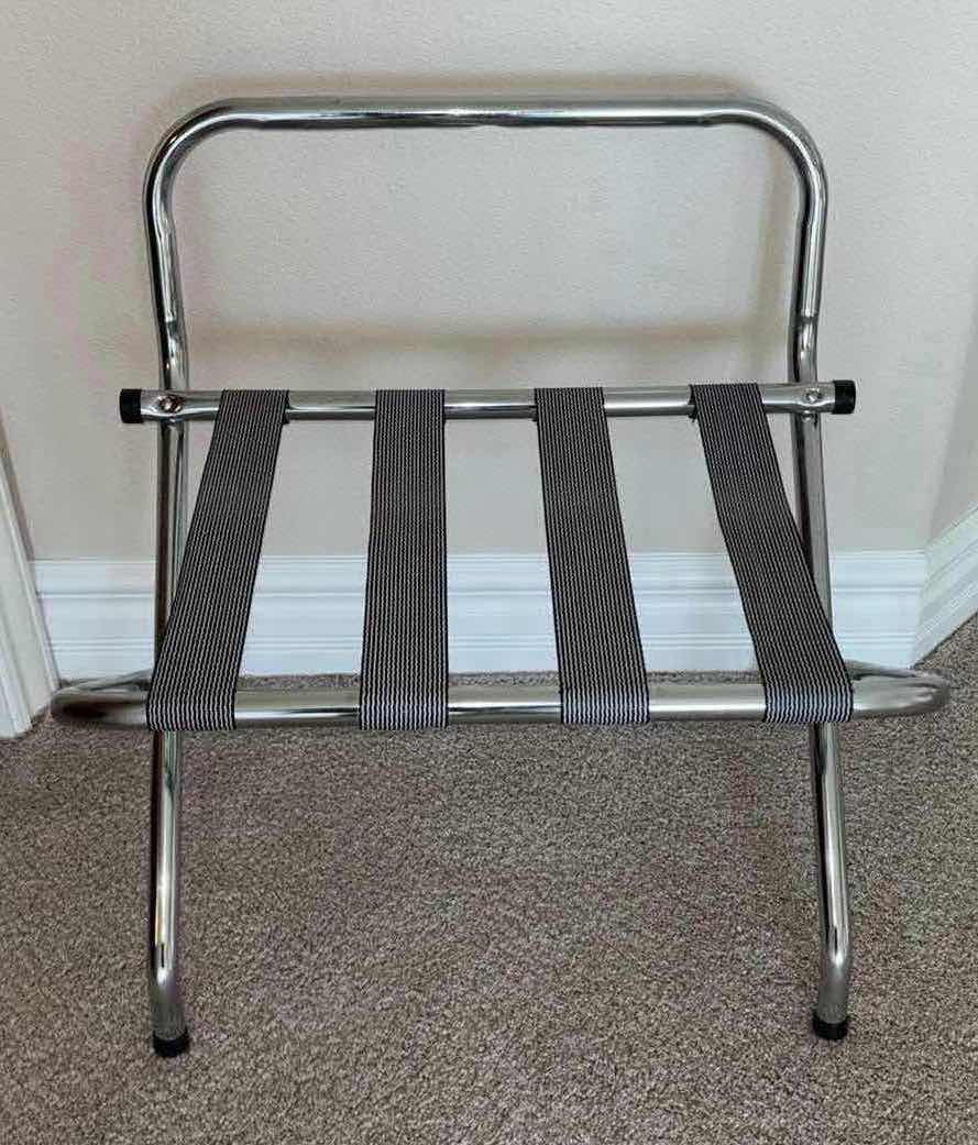 Photo 1 of GAYCHROME CHROME PLATED LUGGAGE RACK WITH GUARD 20” X 24.5” H25.5”