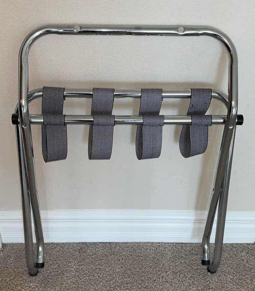 Photo 3 of GAYCHROME CHROME PLATED LUGGAGE RACK WITH GUARD 20” X 24.5” H25.5”