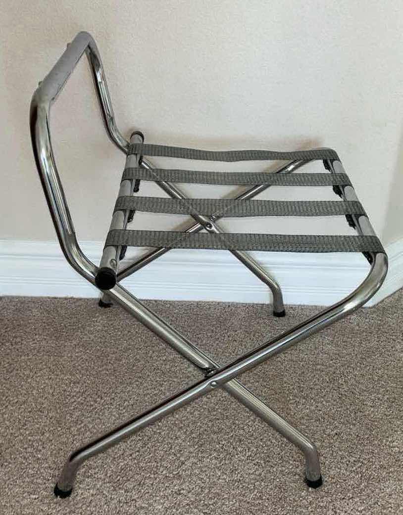 Photo 2 of GAYCHROME CHROME PLATED LUGGAGE RACK WITH GUARD 20” X 24.5” H25.5”