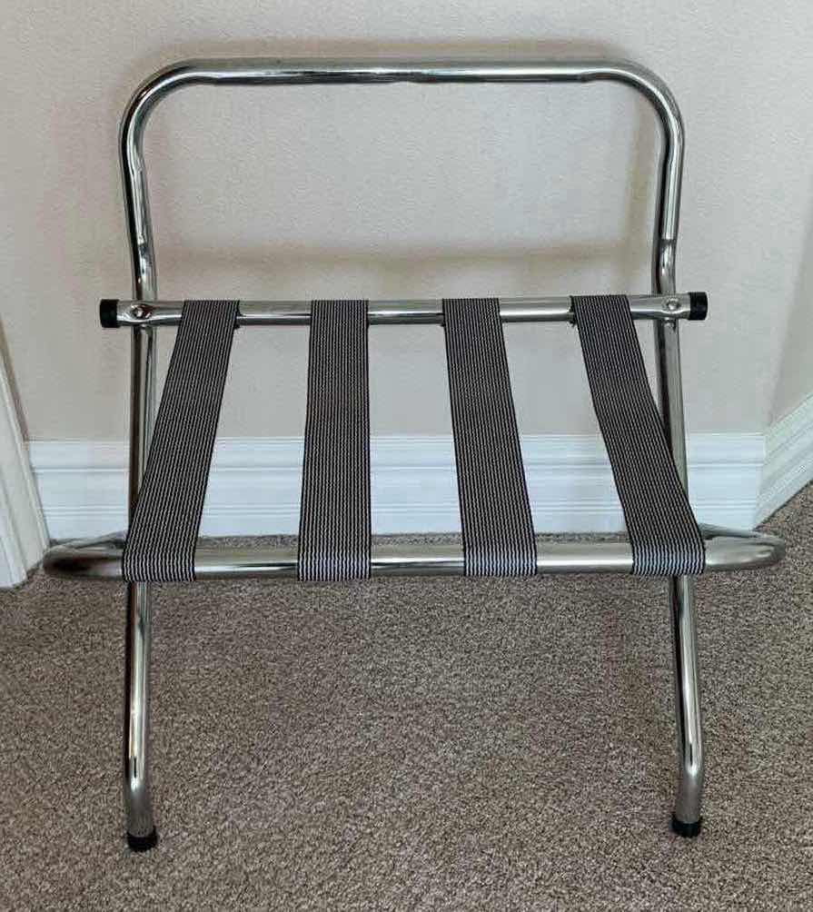 Photo 1 of GAYCHROME CHROME PLATED LUGGAGE RACK WITH GUARD 20” X 24.5” H25.5”