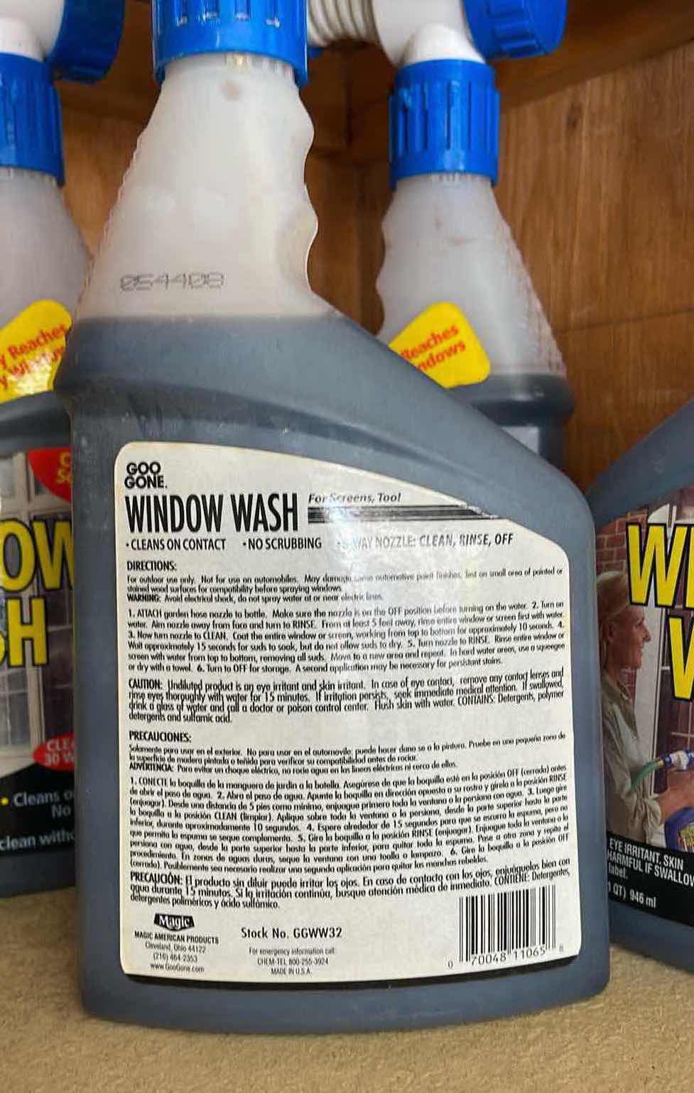 Photo 3 of NEW GOO GONE WINDOW WASH (4)