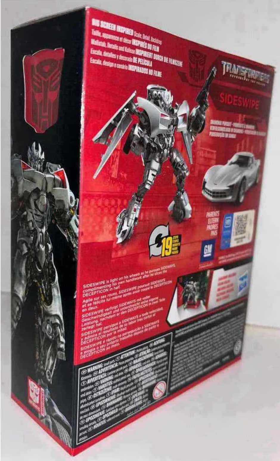 Photo 3 of NEW 2-PACK HASBRO TAKARA TOMY TRANSFORMERS DELUXE CLASS STUDIO SERIES REVENGE OF THE FALLEN #78 "SIDESWIPE" ACTION
FIGURE & ACCESSORIES