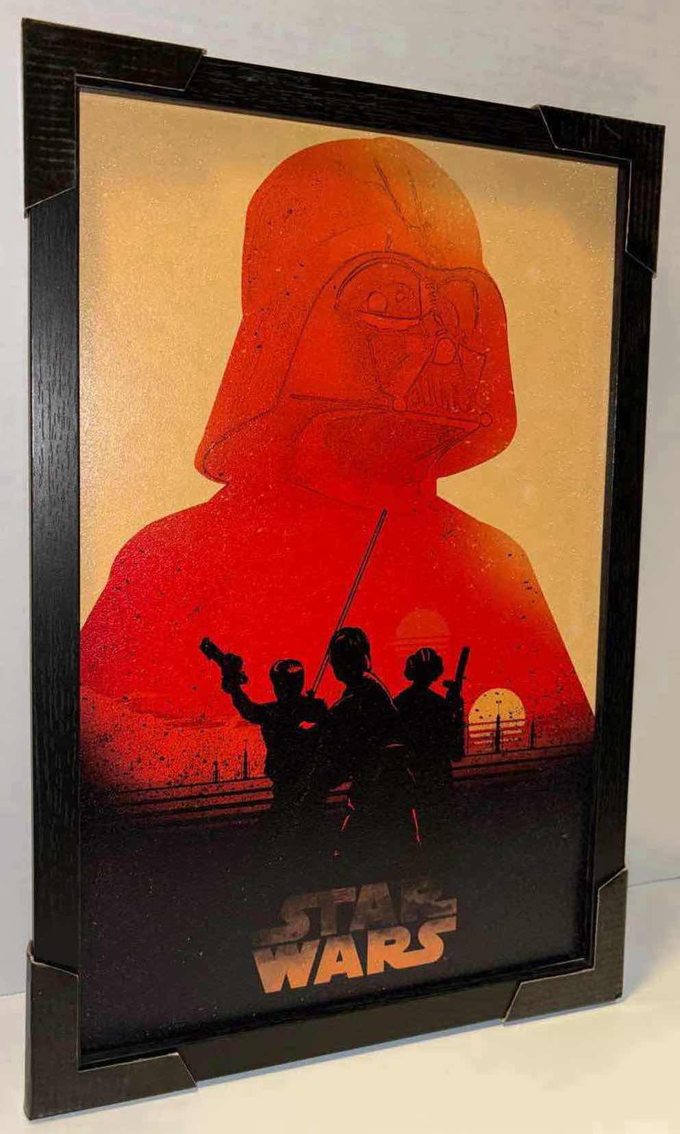 Photo 1 of NEW STAR WARS “TATTOOINE SUNSET” FRAMED PRINT 12.25” X 18”