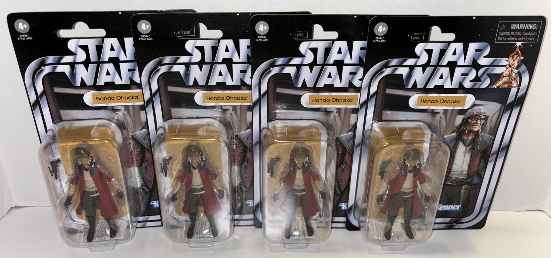 Photo 1 of NEW 4-PACK HASBRO KENNER STAR WARS THE VINTAGE COLLECTION ACTION FIGURE & ACCESSORIES, “HONDO OHNAKA”