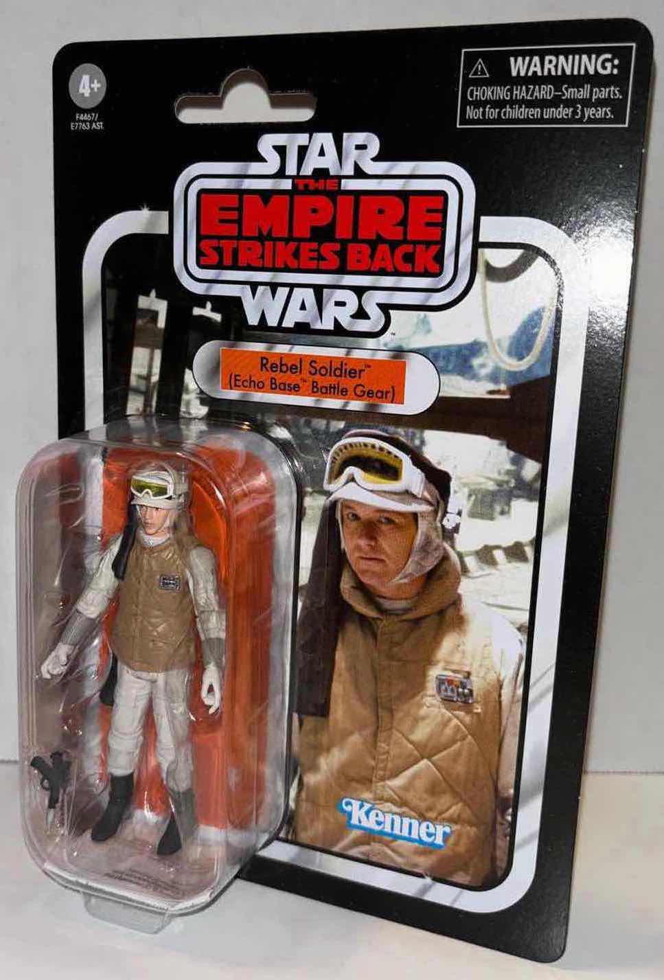 Photo 2 of NEW 8-PACK CASE HASBRO STAR WARS THE VINTAGE COLLECTION ACTION FIGURE & ACCESSORIES, THE EMPIRE STRIKES BACK “REBEL SOLDIER (ECHO BASE BATTLE GEAR)”