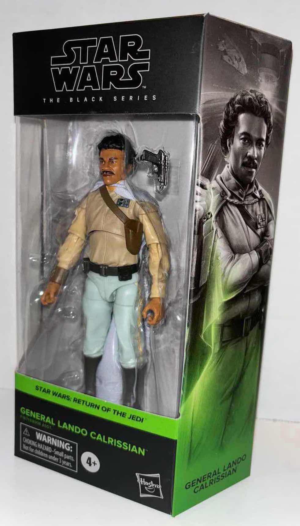 Photo 1 of NEW HASBRO STAR WARS THE BLACK SERIES ACTION FIGURE & ACCESSORIES, RETURN OF THE JEDI “GENERAL LANDO CALRISSIAN”