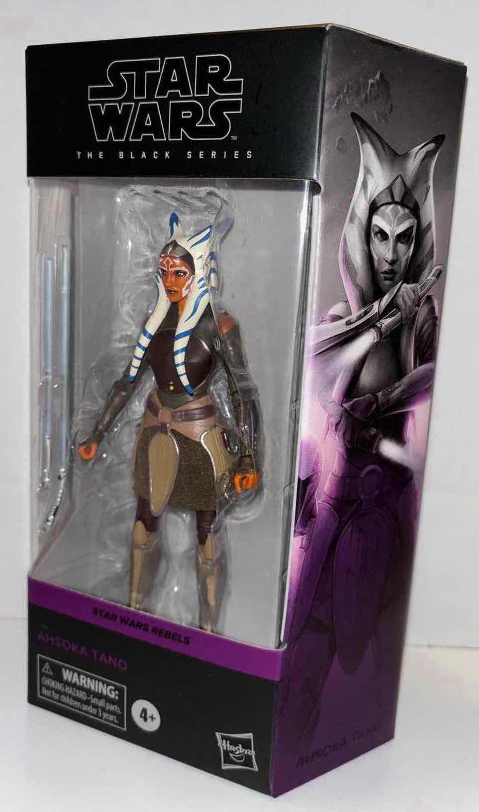 Photo 1 of NEW HASBRO STAR WARS THE BLACK SERIES ACTION FIGURE & ACCESSORIES, STAR WARS REBELS “AHSOKA TANO”