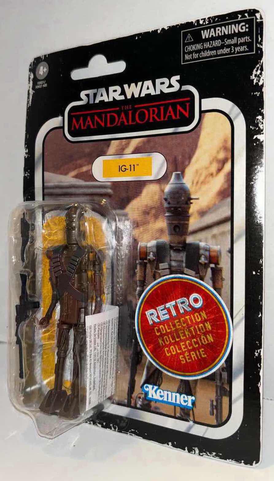 Photo 3 of NEW 8-PACK CASE HASBRO KENNER STAR WARS THE RETRO COLLECTION ACTION FIGURE &
ACCESSORIES, "THE
MANDALORIAN ASSORTED SET OF
8"