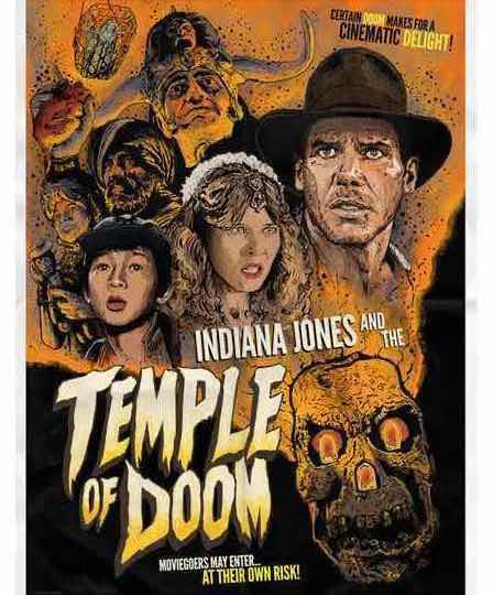 Photo 1 of NEW ACME ARCHIVES DIRECT INDIANA JONES “CERTAIN DOOM” BY JJ LENDL 18” X 24” LITHOGRAPH UNFRAMED PRINT, INCLUDES CERTIFICATE OF AUTHENTICITY (#64 OF 250)