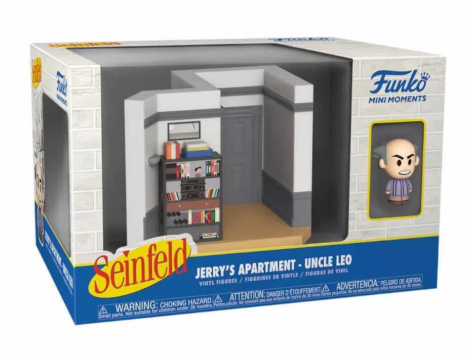 Photo 7 of NEW 6-PACK COMPLETE SET FUNKO MINI MOMENTS, SEINFELD JERRY’S APARTMENT “ELAINE, GEORGE, JERRY, KRAMER, NEWMAN & UNCLE LEO”