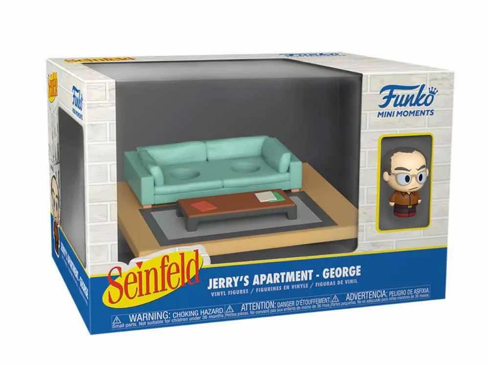 Photo 3 of NEW 6-PACK COMPLETE SET FUNKO MINI MOMENTS, SEINFELD JERRY’S APARTMENT “ELAINE, GEORGE, JERRY, KRAMER, NEWMAN & UNCLE LEO”