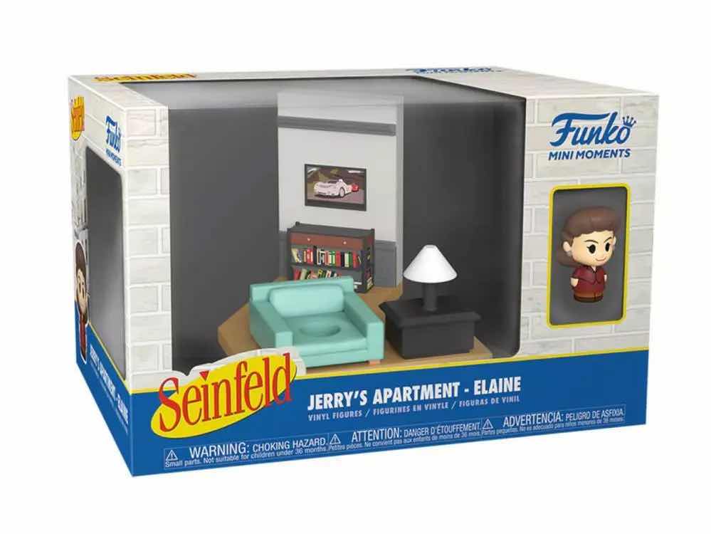 Photo 2 of NEW 6-PACK COMPLETE SET FUNKO MINI MOMENTS, SEINFELD JERRY’S APARTMENT “ELAINE, GEORGE, JERRY, KRAMER, NEWMAN & UNCLE LEO”