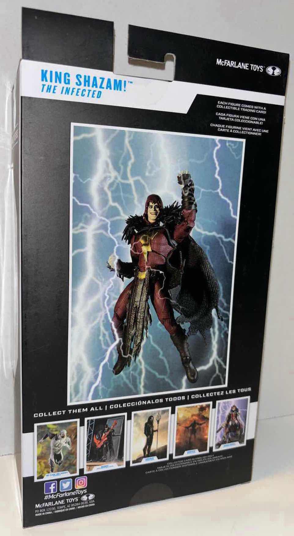 Photo 3 of NEW MCFARLANE TOYS DC MULTIVERSE ACTION FIGURE & ACCESSORIES, THE INFECTED: "KING SHAZAM!"