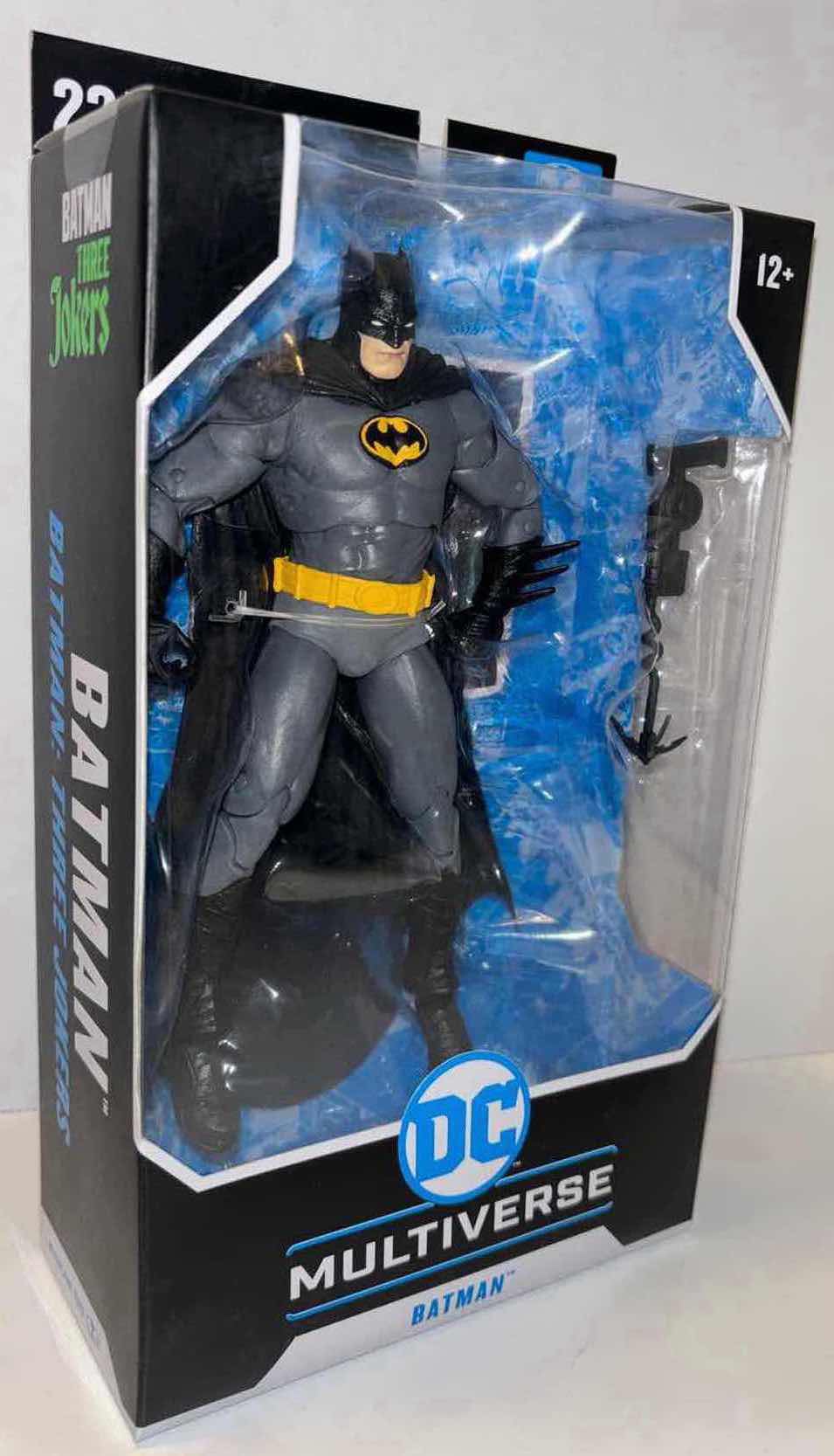 Photo 1 of NEW MCFARLANE TOYS DC MULTIVERSE ACTION FIGURE & ACCESSORIES, BATMAN:
THREE JOKERS "BATMAN"