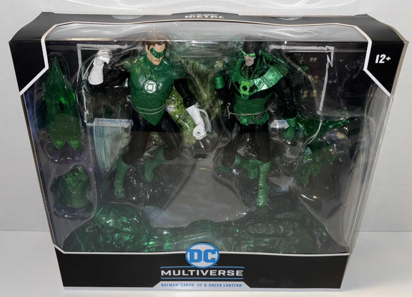 Photo 1 of NEW MCFARLANE TOYS DC MULTIVERSE ACTION FIGURES & ACCESSORIES, DARK NIGHTS METAL “BATMAN EARTH -32” & “GREEN LANTERN HAL JORDAN”