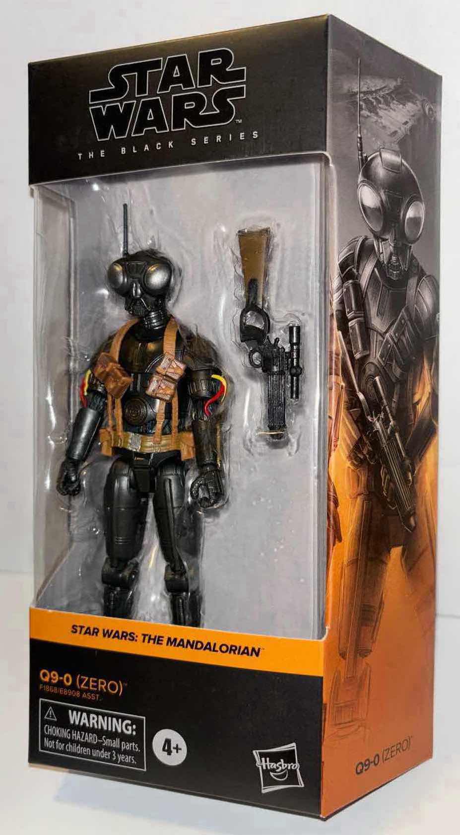 Photo 1 of NEW HASBRO STAR WARS THE BLACK SERIES ACTION FIGURE & ACCESSORIES, THE MANDALORIAN "Q9-0 (ZERO)"