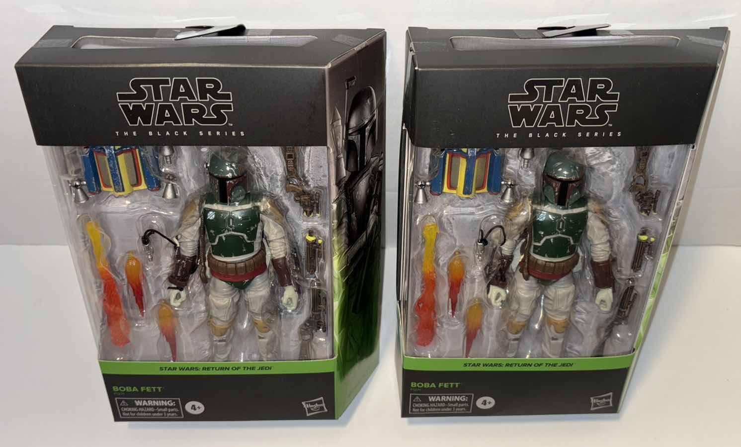 Photo 1 of NEW 2-PACK HASBRO STAR WARS THE BLACK SERIES ACTION FIGURE & ACCESSORIES, RETURN OF THE JEDI "BOBA FETT"