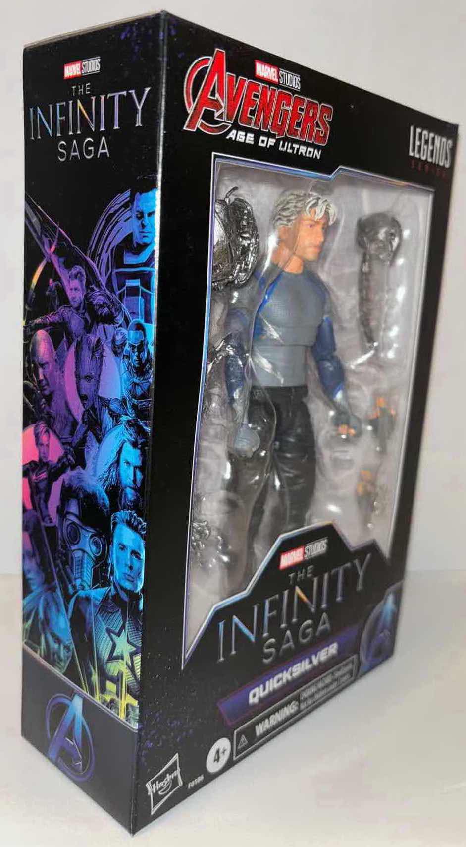 Photo 2 of NEW 6-PACK CASE HASBRO LEGENDS SERIES AVENGERS AGE OF ULTRON ACTION FIGURE & ACCESSORIES, THE INFINITY SAGA
"QUICKSILVER"