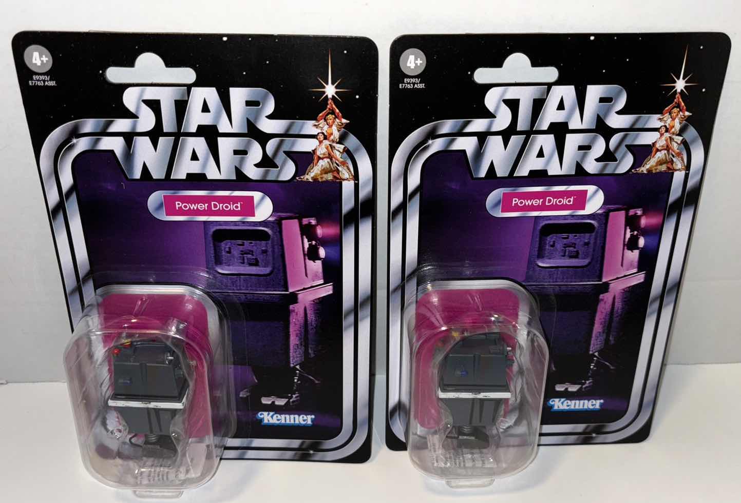 Photo 1 of NEW 2-PACK HASBRO/KENNER STAR WARS THE VINTAGE COLLECTION ACTION FIGURE & ACCESSORIES, “POWER DROID”