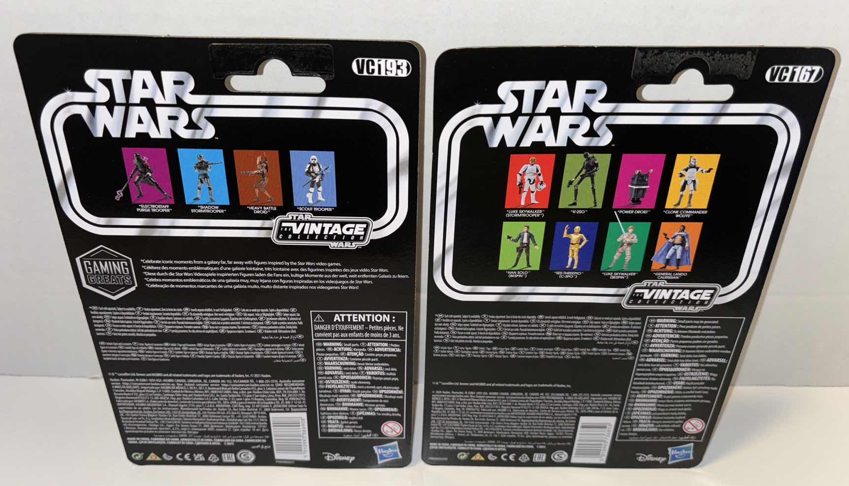 Photo 4 of NEW 2-PACK HASBRO/KENNER STAR WARS THE VINTAGE COLLECTION ACTION FIGURE & ACCESSORIES, “HEAVY BATTLE DROID” & “POWER DROID”