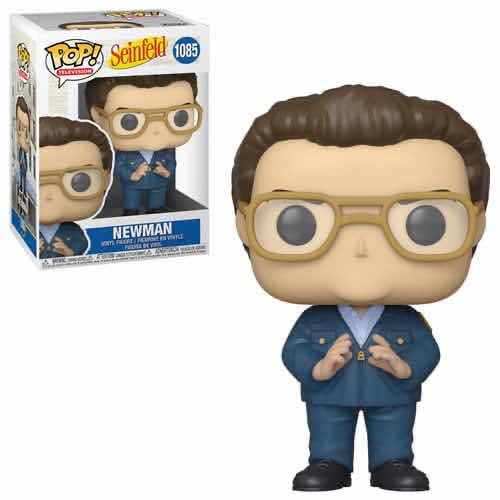 Photo 3 of NEW FUNKO POP! SEINFELD TEE & VINYL FIGURE BUNDLE, JERRY/NEWMAN T-SHIRT & #1085 NEWMAN THE MAILMAN (COLOR:SPORTS GREY, SIZE: 2X)