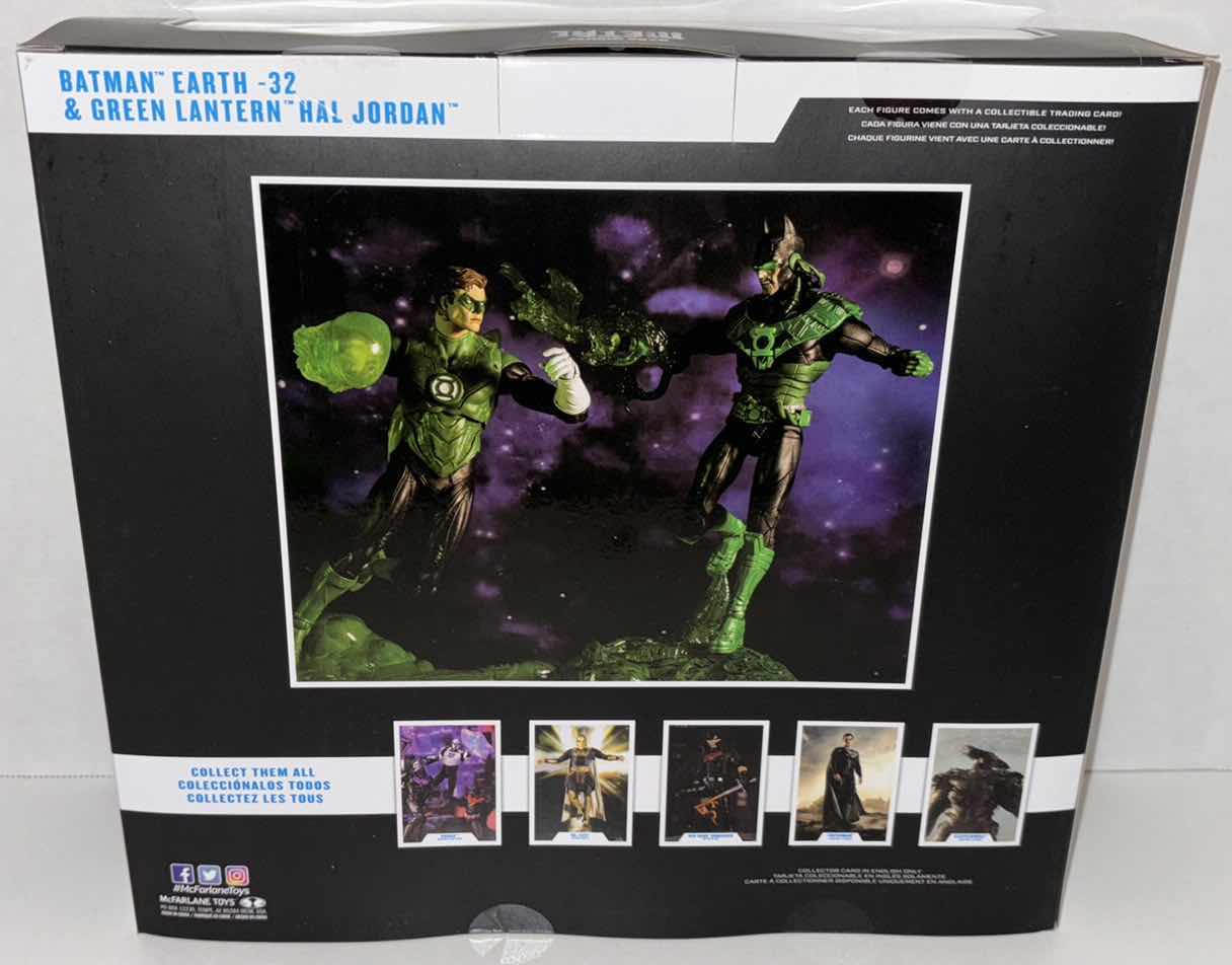 Photo 3 of NEW MCFARLANE TOYS DC MULTIVERSE ACTION FIGURES & ACCESSORIES, DARK NIGHTS METAL "BATMAN EARTH -32" &
"GREEN LANTERN HAL JORDAN"