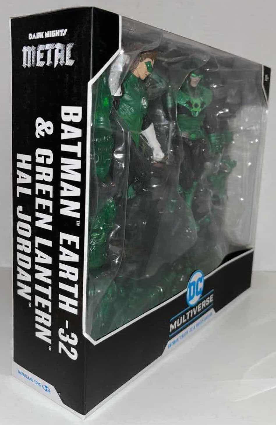 Photo 2 of NEW MCFARLANE TOYS DC MULTIVERSE ACTION FIGURES & ACCESSORIES, DARK NIGHTS METAL "BATMAN EARTH -32" &
"GREEN LANTERN HAL JORDAN"